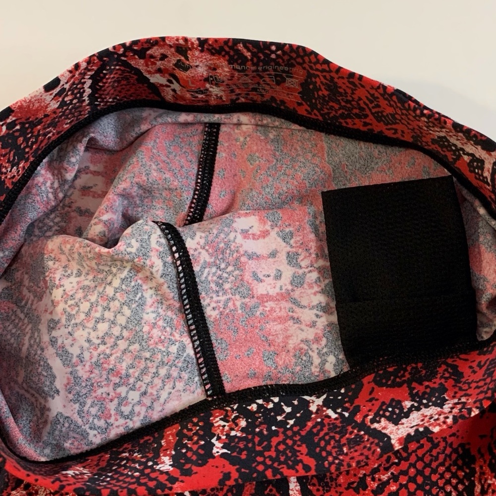 Human Performance Engineering Red Snakeskin Leggi… - image 7